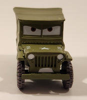 Disney Pixar 41 WW2 Jeep USA 984673 Army Green Die Cast Toy Car Vehicle