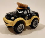 2002 Maisto Hasbro Tonka Lil Chuck & Friends Police Cop Car Dark Blue Die Cast Toy Car Vehicle