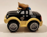 2002 Maisto Hasbro Tonka Lil Chuck & Friends Police Cop Car Dark Blue Die Cast Toy Car Vehicle