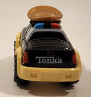 2002 Maisto Hasbro Tonka Lil Chuck & Friends Police Cop Car Dark Blue Die Cast Toy Car Vehicle