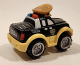 2002 Maisto Hasbro Tonka Lil Chuck & Friends Police Cop Car Dark Blue Die Cast Toy Car Vehicle