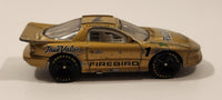 1998 Hot Wheels First Editions Pontiac IROC Firebird True Value Gold Die Cast Toy Race Car Vehicle