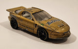 1998 Hot Wheels First Editions Pontiac IROC Firebird True Value Gold Die Cast Toy Race Car Vehicle