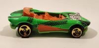 1995 Hot Wheels Track System Flashfire Bright Green Die Cast Toy Car Vehicle