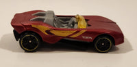 2014 Hot Wheels HW Off-Road: Stunt Circuit Carbonic Dark Red Die Cast Toy Car Vehicle