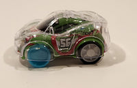 Passion Facing Sports Car Speed Clear Miniature Pull Back Plastic Toy Car Vehicle