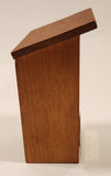 One Holer Club Outhouse Shaped Wood Golf Trophy Award