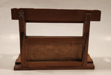 Vintage Pipe Station Wood Four Hold Pipe Stand Holder