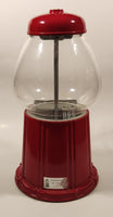 Vintage Continental Gumball Candy Dispenser Machine Coin Bank Metal with Glass Globe 11" Tall