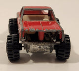 Rare Vintage Yatming No. 1091 4x4 Chevy Pickup Truck Red Die Cast Toy Car Vehicle