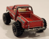 Rare Vintage Yatming No. 1091 4x4 Chevy Pickup Truck Red Die Cast Toy Car Vehicle