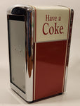 1992 Coca Cola Have a Coke Red White and Chrome Napkin Dispenser