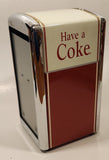 1992 Coca Cola Have a Coke Red White and Chrome Napkin Dispenser