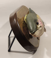 Tommy Trout The Singing Fish Motion Activated Animatronic On Plaque Sings Joy To The World