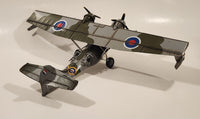 RAF FVR 2244 Catalina mk IB Amphibious Boat Airplane Grey and Olive Camouflage Large 11 1/2" Long Tin Metal Military Aircraft Model