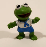 1986 McDonald's HA! The Muppets Baby Kermit The Frog Toy Figure