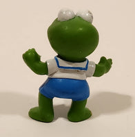 1986 McDonald's HA! The Muppets Baby Kermit The Frog Toy Figure