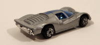 Vintage Summer No. 672 Ferrari P4 #12 Silver Die Cast Toy Car Vehicle