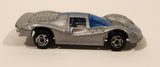 Vintage Summer No. 672 Ferrari P4 #12 Silver Die Cast Toy Car Vehicle