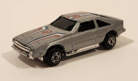 Vintage 1983 Summer Marz Karz S8563F Toyota Celica Supra #10 Grey Silver Die Cast Toy Car Vehicle