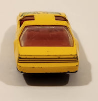 1991 Hot Wheels '80s Firebird Yellow Die Cast Toy Car Vehicle