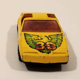 1991 Hot Wheels '80s Firebird Yellow Die Cast Toy Car Vehicle