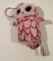 2014 Ty Beanie Boos Pinky The Owl Stuffed Plush Toy Clip