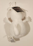 Hallmark Cards Ghost with Halloween Greeting 6 1/2" Tall Stuffed Plush Toy with Tag