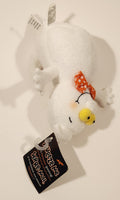 Hallmark Cards Ghost with Halloween Greeting 6 1/2" Tall Stuffed Plush Toy with Tag