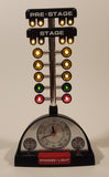 Drag Racing Christmas Tree Lights Thermometer Hygrometer Alarm Clock with Race Sounds