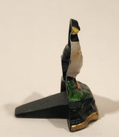 Pat's Home & Garden Mallard Duck Hand Painted Small 4" Cast Iron Door Stop