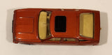 Vintage 1982 Lesney Matchbox No. 8 Rover 3500 Dark Orange Bronze Die Cast Toy Car Vehicle with Opening Sun Roof