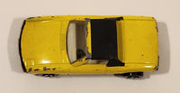 Vintage PlayArt VW Porsche 914 Yellow Die Cast Toy Car Vehicle Made in Hong Kong