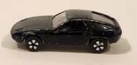 Vintage PlayArt Porsche 928 Black Die Cast Toy Car Vehicle Made in Hong Kong