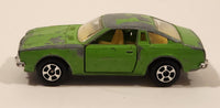 Vintage PlayArt Mazda Cosmo Green Die Cast Toy Car Vehicle with Opening Doors Made in Hong Kong