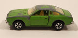 Vintage PlayArt Mazda Cosmo Green Die Cast Toy Car Vehicle with Opening Doors Made in Hong Kong