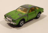 Vintage PlayArt Mazda Cosmo Green Die Cast Toy Car Vehicle with Opening Doors Made in Hong Kong