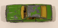 Vintage PlayArt Mazda Cosmo Green Die Cast Toy Car Vehicle with Opening Doors Made in Hong Kong