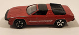 Vintage PlayArt Lamborghini Silhouette Red Die Cast Toy Car Vehicle Made in Hong Kong