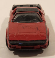 Vintage PlayArt Lamborghini Silhouette Red Die Cast Toy Car Vehicle Made in Hong Kong