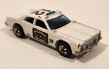 1978 Hot Wheels Flying Colors Highway Patrol Dodge Monaco #12 White Die Cast Toy Car Police Emergency Vehicle