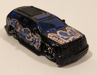 2004 Hot Wheels Crank Itz Cadillac Escalade Dark Blue Die Cast Toy Car Car Vehicle