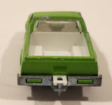 Vintage Majorette No. 296 El Camino SS Green 1/59 Scale Die Cast Toy Car Vehicle with Opening Doors