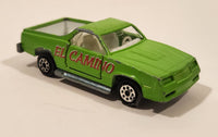 Vintage Majorette No. 296 El Camino SS Green 1/59 Scale Die Cast Toy Car Vehicle with Opening Doors