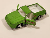 Vintage Majorette No. 296 El Camino SS Green 1/59 Scale Die Cast Toy Car Vehicle with Opening Doors