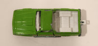 Vintage Majorette No. 296 El Camino SS Green 1/59 Scale Die Cast Toy Car Vehicle with Opening Doors