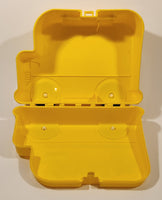 Disney School Bus Shaped Yellow Plastic Lunch Box