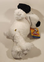 2011 Build-A-Bear Peanuts Snoopy 16" Stuffed Plush Toy