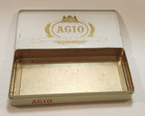 Vintage Agio Gouden Oogst Dutch Cigars Tin Metal Container