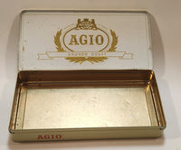 Vintage Agio Gouden Oogst Dutch Cigars Tin Metal Container